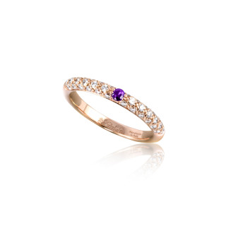 Roségold, Ringe, Adolfo Courrier Viola Ring, Ref: P2-VIO-01
