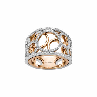 Roségold &amp;amp; Weißgold, Ringe, Leo Wittwer Panta rhei® Ring, Ref: 11-1003176-1000