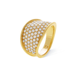 Gelbgold, Ringe, Marco Bicego Lunaria Alta Ring, Ref: AB550_B1_Y_2Y_58