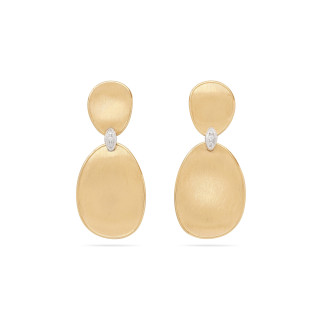 Gelbgold, Ohrringe, Marco Bicego Lunaria Diamonds Ohrringe, Ref: OB1460_B_YW_Q6