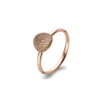 Roségold, Ringe, Bigli Mini Waves Ring, Ref: 23R184Rbrdia_49