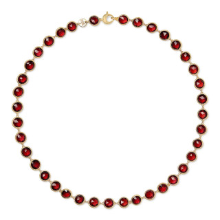 Gelbgold, Halsschmuck, Marco Bicego Jaipur Color Halskette, Ref: CB2975 RG01 Y