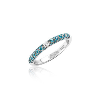 Weißgold, Ringe, Adolfo Courrier Turchese Ring, Ref: P2-TUR-02