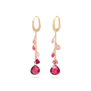 Gelbgold, Ohrringe, Marco Bicego Paradise Ohrhänger, Ref: OB1743-MB TR01