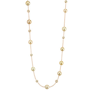 Roségold, Halsschmuck, Gellner Salt´n Pepper Collier, Ref: 5-24958-07