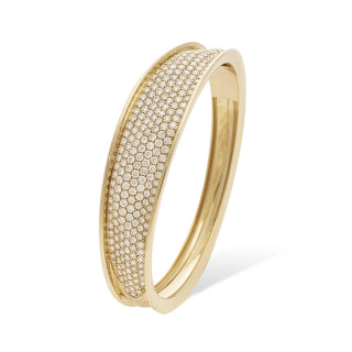 Gelbgold, Armschmuck, Marco Bicego Lunaria Alta Armreif, Ref: SB123 B Y