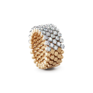 Roségold, Ringe, Serafino Consoli Brevetto Multi-Size Ring, Ref: RMS 5H2 RWG WD