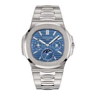 Damen- und Herrenuhr, Patek Philippe Nautilus Ewiger Kalender, Ref: 5740/1G-001