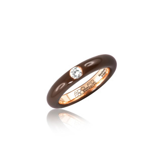 Roségold, Ringe, Adolfo Courrier Cioccolato Ring, Ref: P1-CIO-04