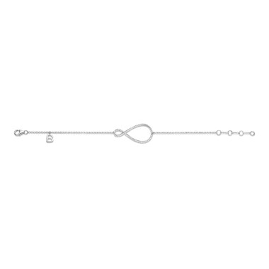         Weißgold, Armschmuck, Bigli Infinity Bracelet