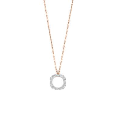 Halsschmuck, Weißgold, Bigli Elements Anhänger mit Kette