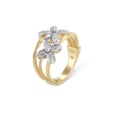 Ringe, Weißgold, Marco Bicego Marrakech Onde Ring