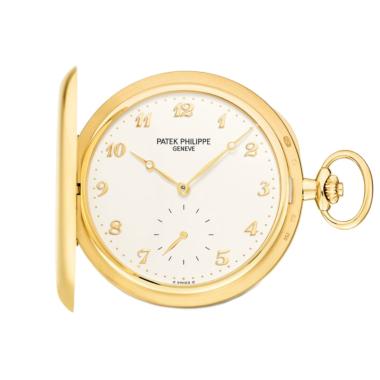 Taschenuhr, Handaufzug, Patek Philippe Savonnette-Taschenuhr