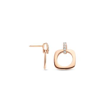 Ohrringe, Roségold, Bigli Elements Ohrringe