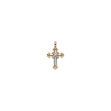 Halsschmuck, Weißgold, Leo Wittwer Crosses Leo Wittwer Kreuz