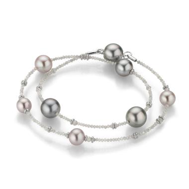 Armschmuck, Weißgold, Gellner Castaway Armband