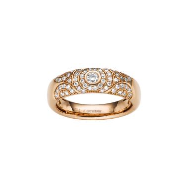 Ringe, Roségold, Leo Wittwer Panta rhei® Ring