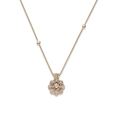 Halsschmuck, Roségold, Leo Wittwer Candlelight Collier