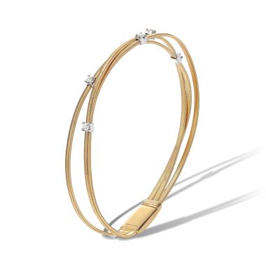 Armschmuck, Weißgold, Marco Bicego Goa Armreif