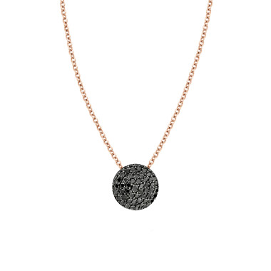         Roségold, Halsschmuck, Bigli Mini Waves Pendant