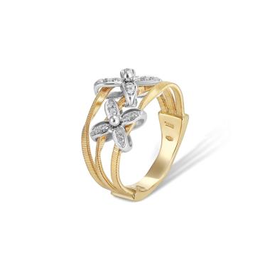 Ringe, Weißgold, Marco Bicego Marrakech Onde Ring
