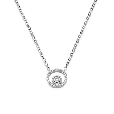         Weißgold, Halsschmuck, Leo Wittwer Panta rhei® Collier