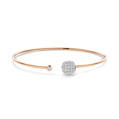         Roségold, Armschmuck, Bigli Victor Armreif