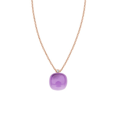         Roségold, Halsschmuck, Bigli Mini Sweety Anhänger mit Kette