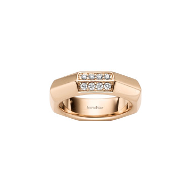         Roségold, Ringe, Leo Wittwer Love Icon Ring