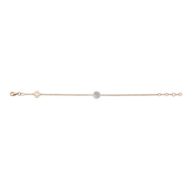         Roségold, Armschmuck, Bigli Mini Waves Bracelet