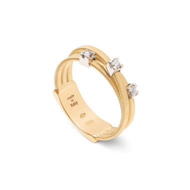 Ringe, Weißgold, Marco Bicego Goa Ring 