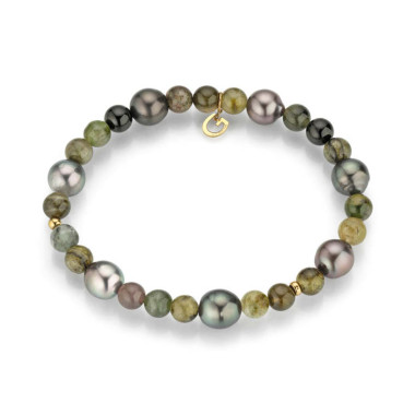 Armschmuck, Gelbgold, Gellner Big Bang Powerarmband