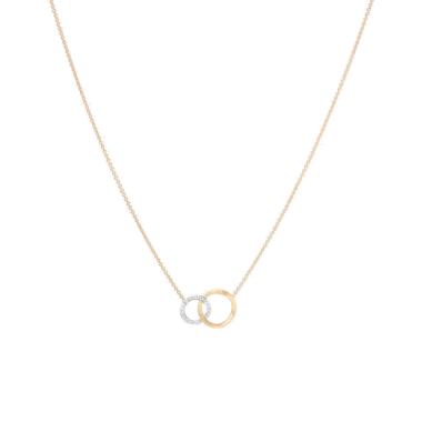 Halsschmuck, Weißgold, Marco Bicego Jaipur Halskette