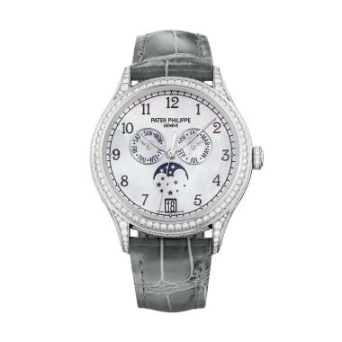 Damenuhr, Automatik, Patek Philippe Jahreskalender Mondphasen