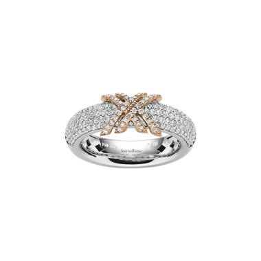 Ringe, Weißgold, Leo Wittwer Crosses Ring