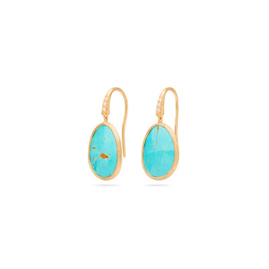 Ohrringe, Gelbgold, Marco Bicego Lunaria Color Ohrringe