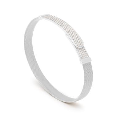 Armschmuck, Weißgold, Marco Bicego Masai Armreif