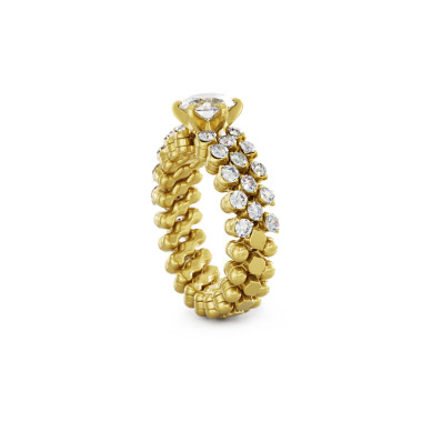         Gelbgold, Ringe, Serafino Consoli Brevetto Solitaire Multi-Size Ring