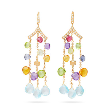 Ohrringe, Gelbgold, Marco Bicego Paradise Ohrhänger