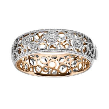 Armschmuck, Weißgold, Leo Wittwer Panta rhei® Armreif