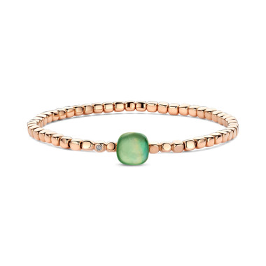         Roségold, Armschmuck, Bigli Mini Sweety Stretch Armband