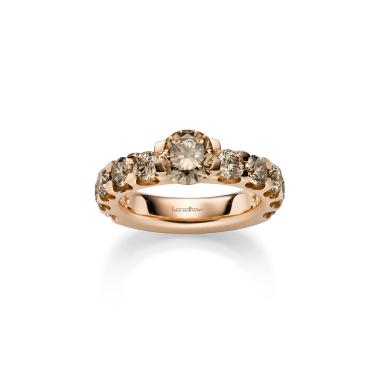 Ringe, Roségold, Leo Wittwer Love Icon Ring