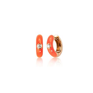 Ohrringe, Roségold, Adolfo Courrier Pair of Earrings