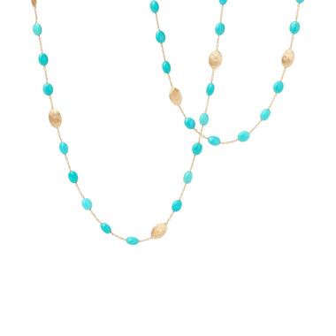 Halsschmuck, Gelbgold, Marco Bicego Siviglia Halskette