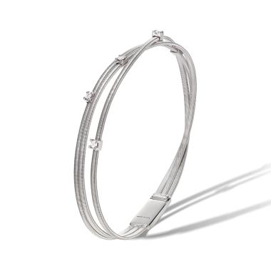 Armschmuck, Weißgold, Marco Bicego Goa Armreif