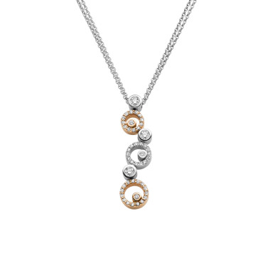         Weißgold, Halsschmuck, Leo Wittwer Panta rhei® Anhänger