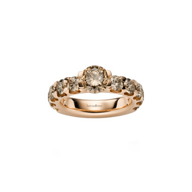 Ringe, Roségold, Leo Wittwer Love Icon Ring