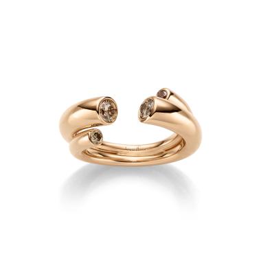 Ringe, Roségold, Leo Wittwer Le Tonneau Ring