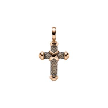 Halsschmuck, Roségold, Leo Wittwer Crosses Leo Wittwer Kreuz