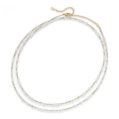 Halsschmuck, Gelbgold, Gellner Big Bang Collier